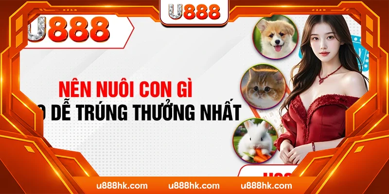 Nên nuôi con gì cho dễ trúng thưởng nhất Nên nuôi con gì cho dễ trúng thưởng nhất