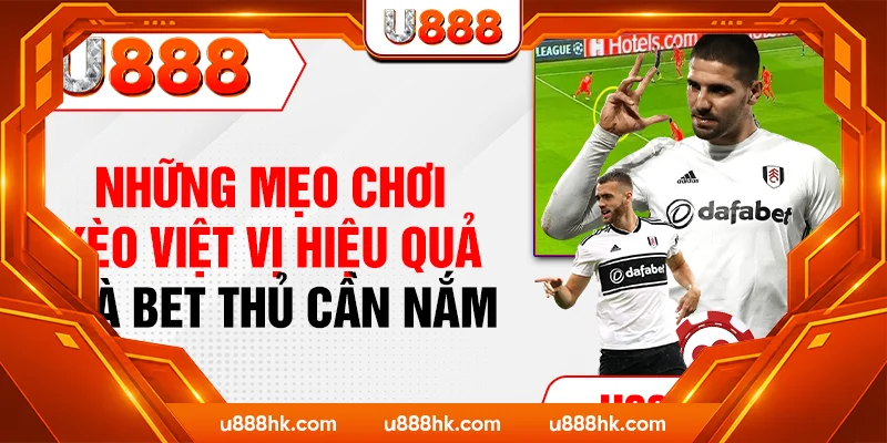 Những mẹo chơi kèo việt vị hiệu quả mà bet thủ cần nắm